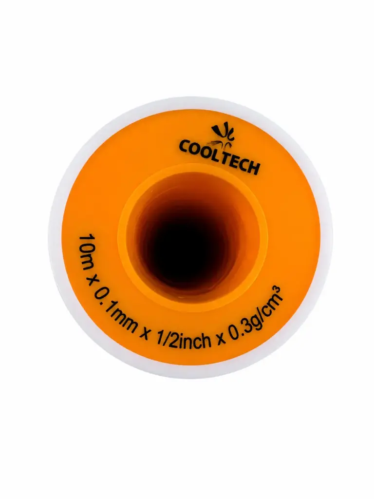 Teflon Cooltech Densidad Media 0,10 Mm x 1/2´x 10 Mts x 0.3g/Cm3