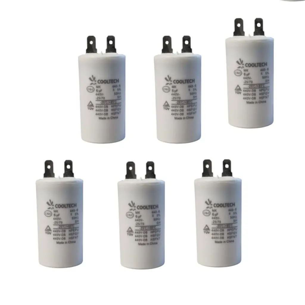 Kit Capacitor 6 MF 440 x 6 Uni