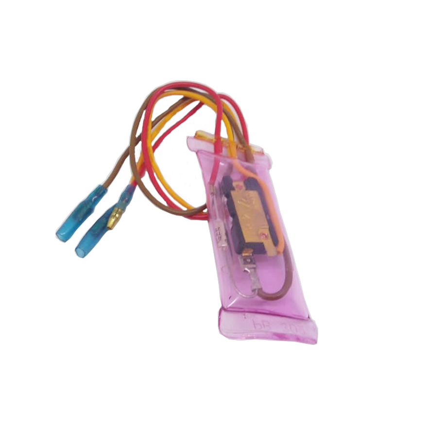 Bimetal encapsulado para heladera No Frost. Con fusible.