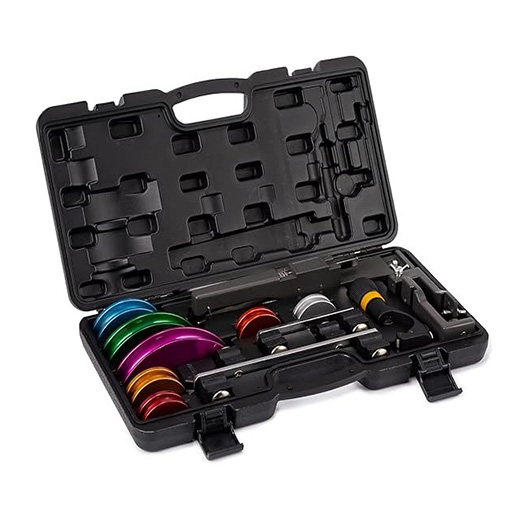 Kit Dobladora - Cortadora De Tubos Flexion Inversa 1/4 - 7/8 Cooltech