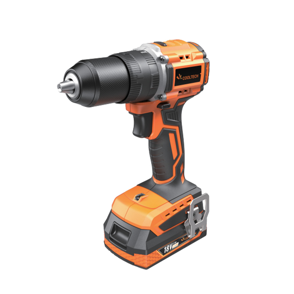 Kit Taladro Brushless A Bateria Cooltech 18V 13 Mm