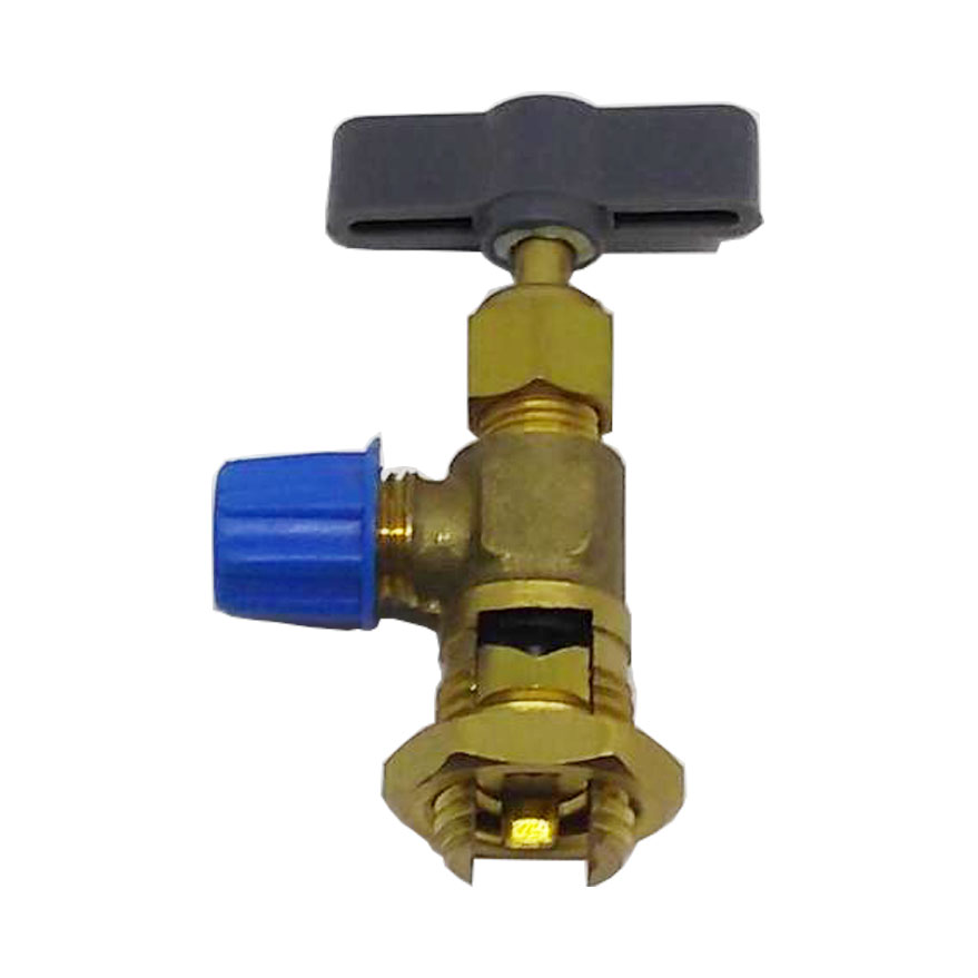 Llave Pinche De Bronce Con Volante Cooltech