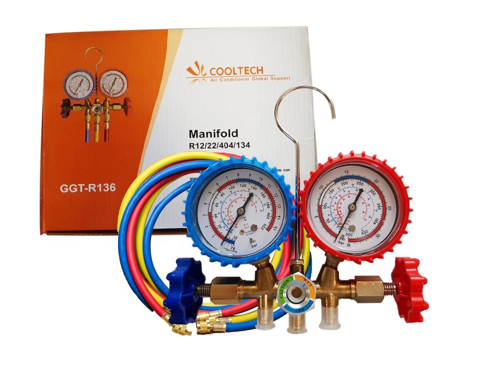 Manifold R134 Cooltech