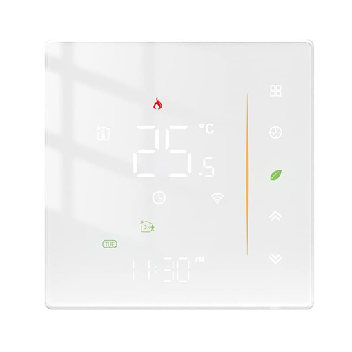 Termostato Inteligente Con Calefaccion 16A Y Sensor Cooltech