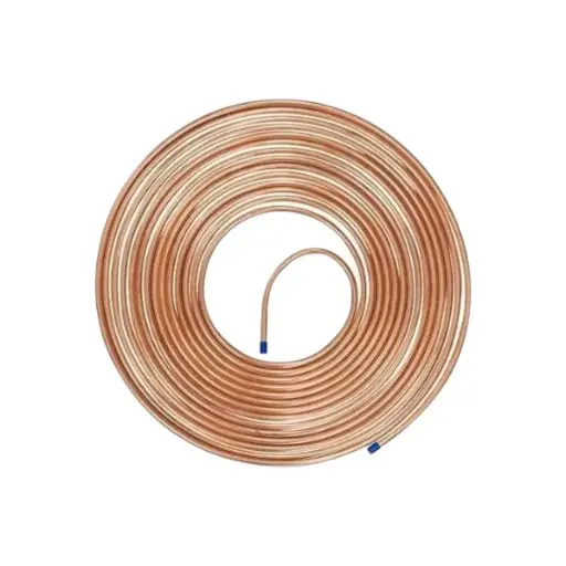 [WCU14-R15HA] Rollo De Cobre Flexible 1/4" x 0.8 x 15M