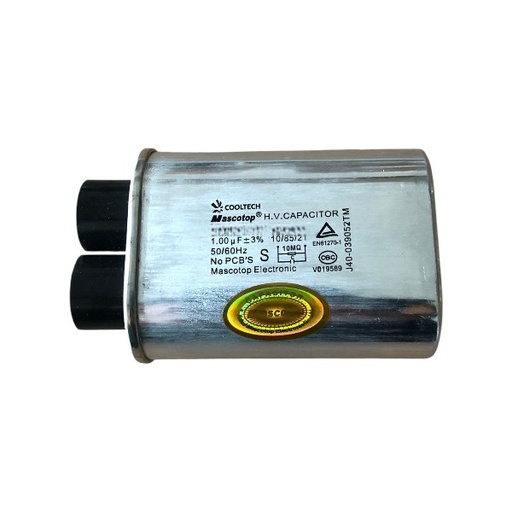 [CA-CH85-1.05] Capacitor Cooltech Para Microondas 1.1 UF 2100V