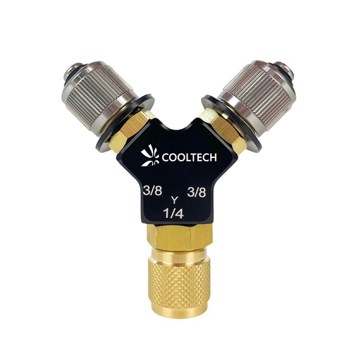 [BFY-14A] Conexión En Y 3/x3/8x1/4 Cooltech